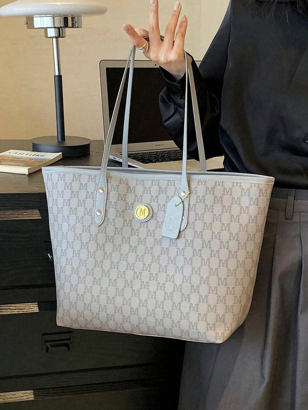 Dedoo 1Pc Bags, Handbags, High-Quality Bags, 2024 New Fashion Versatile Luxury Handbags, Shoulder Bags, Large-Capacity Office Shoulder Bags, Suitable for Giving Gifts to Girlfriends, Shopping, Dating, Traveling and Playing, Work and Other Scenes., Eye-Catching Work Bags for Women