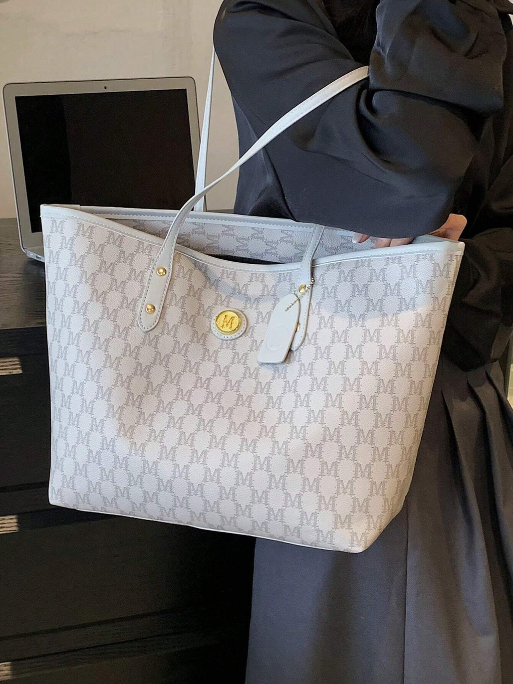 Dedoo 1Pc Bags, Handbags, High-Quality Bags, 2024 New Fashion Versatile Luxury Handbags, Shoulder Bags, Large-Capacity Office Shoulder Bags, Suitable for Giving Gifts to Girlfriends, Shopping, Dating, Traveling and Playing, Work and Other Scenes., Eye-Catching Work Bags for Women