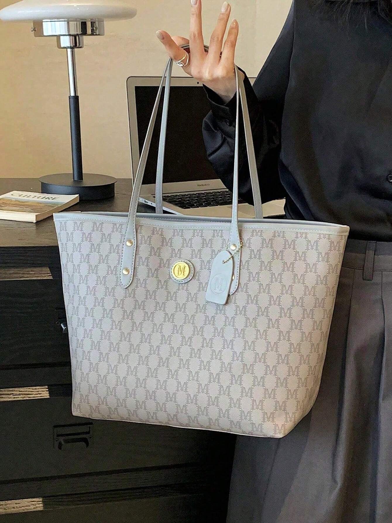 Dedoo 1Pc Bags, Handbags, High-Quality Bags, 2024 New Fashion Versatile Luxury Handbags, Shoulder Bags, Large-Capacity Office Shoulder Bags, Suitable for Giving Gifts to Girlfriends, Shopping, Dating, Traveling and Playing, Work and Other Scenes., Eye-Catching Work Bags for Women